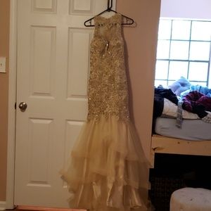 Gold Prom Dress